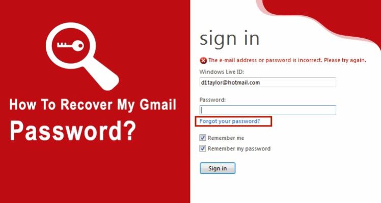 How To Recover My Gmail Password Gmail Homepage Gmail Sign In